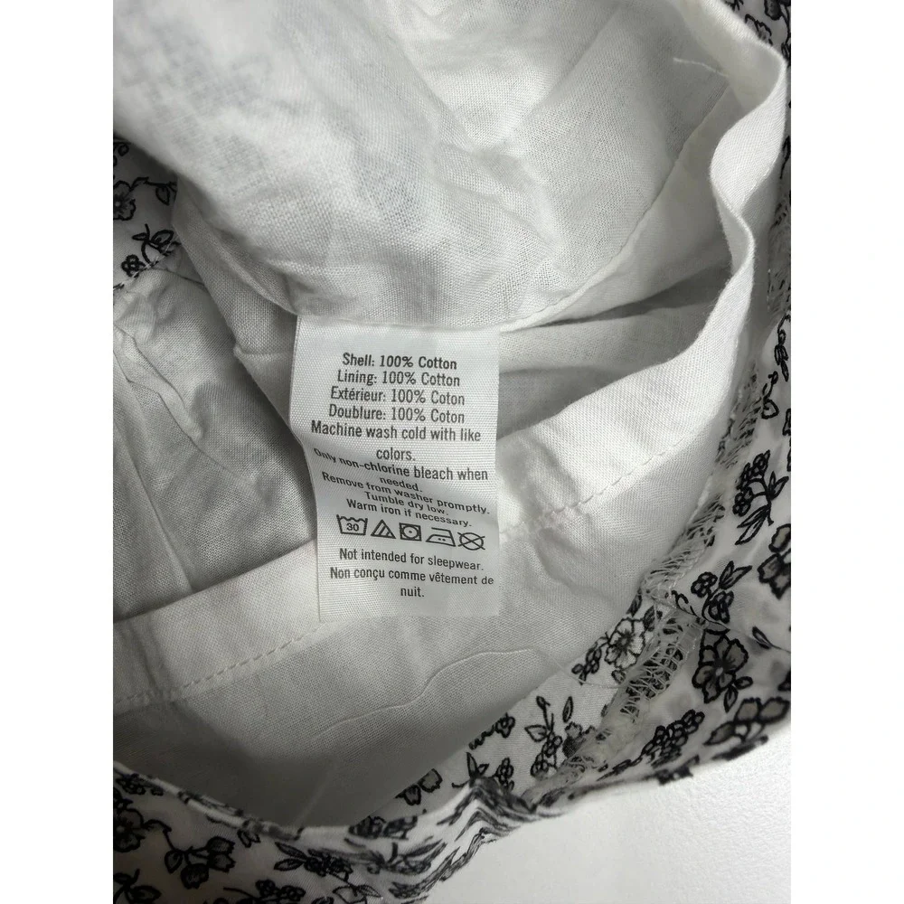 Janie and Jack Baby Girl Floral Halter Top Bloomer Set Black White 3-6M